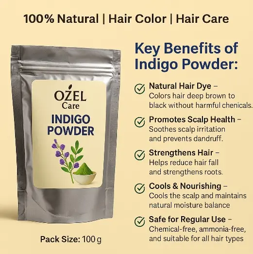 [INDOGO 5] OZEL Care Indigo Powder 150gm