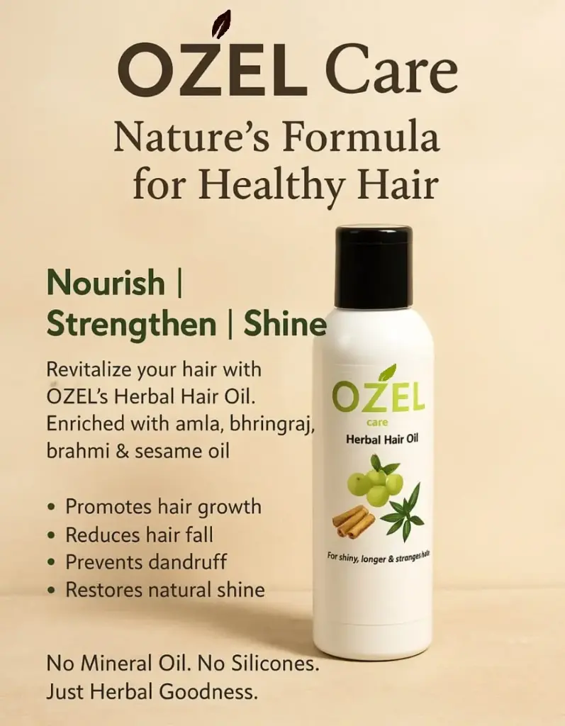[HERB OIL3] OZEL Care Herbal Hair Oil 100ml