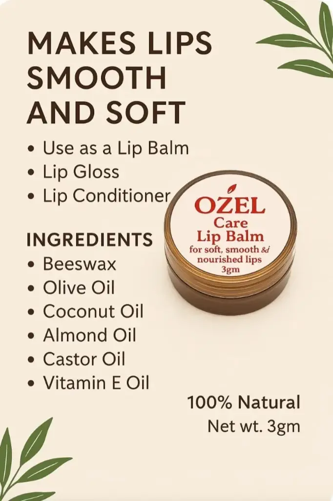 [Lipb5] Ozel Care Lip Balm 3gm